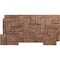 Ekena Millwork 49"W x 24 1/2"H x 1 1/4"D Castle Rock Stacked Stone, StoneWall Faux Stone Siding Panel, Sedona PNU24X48CRSE - alternate 1
